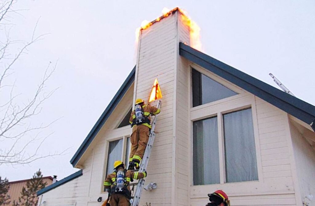 Chimney inspection and maintenance service performed by experts in North Carolina.