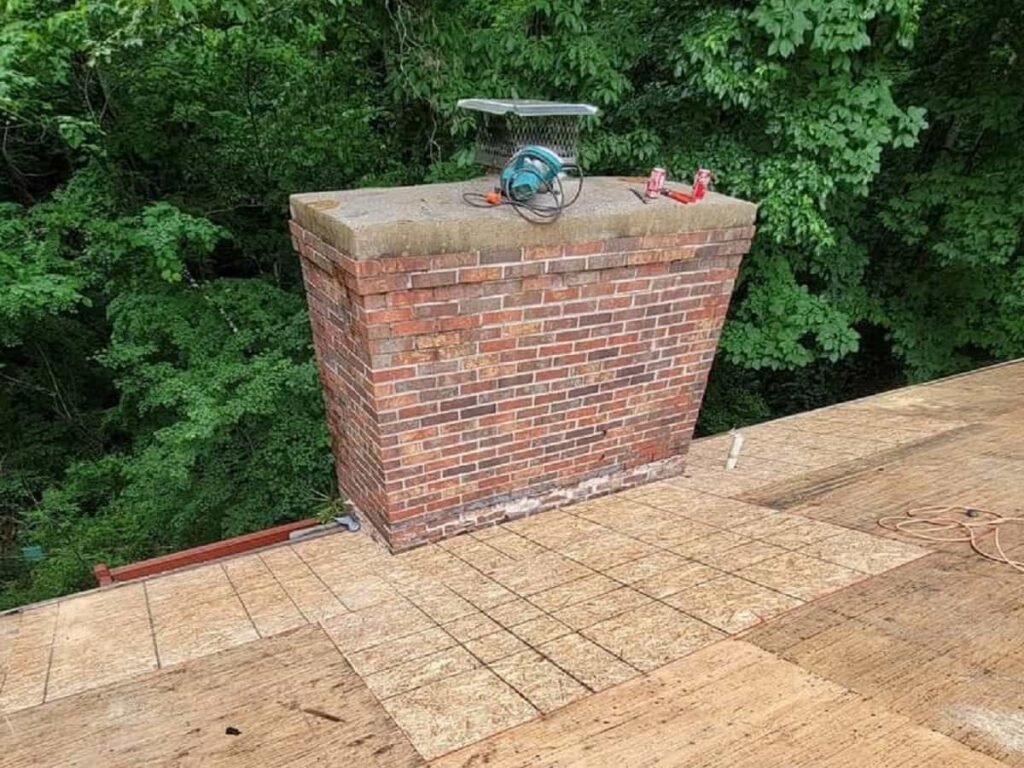 Chimney Crown Waterproofing Services in Newnan, Georgia