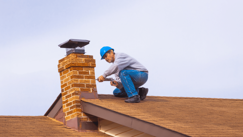Chimney Crown Waterproofing Services in Newnan, Georgia