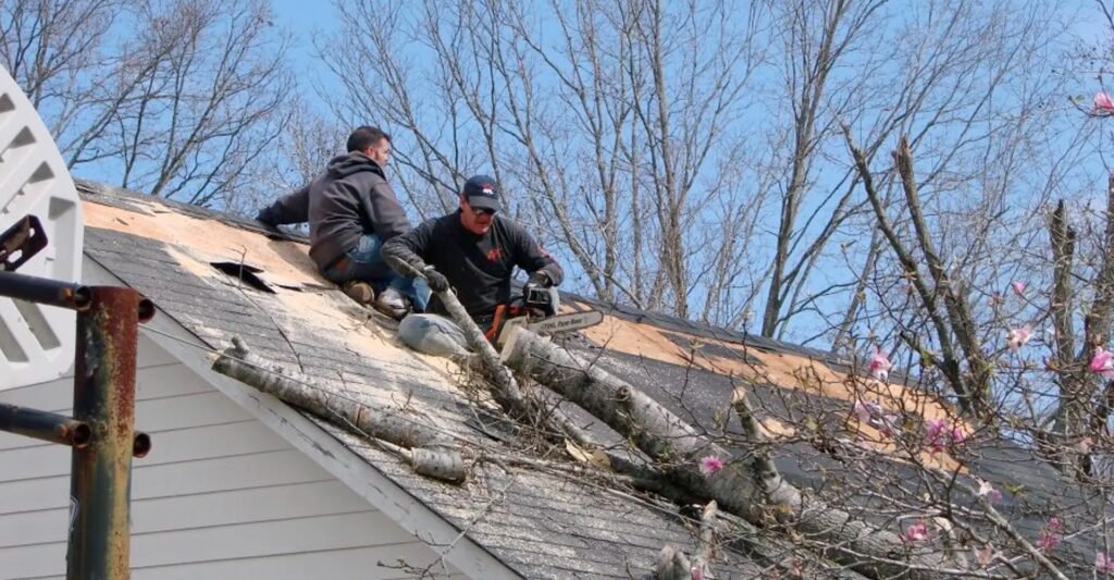 Spring Storm Roof Damage Georgia