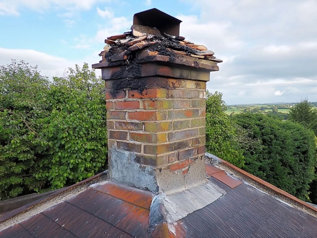 Missing or Damaged Chimney Cap