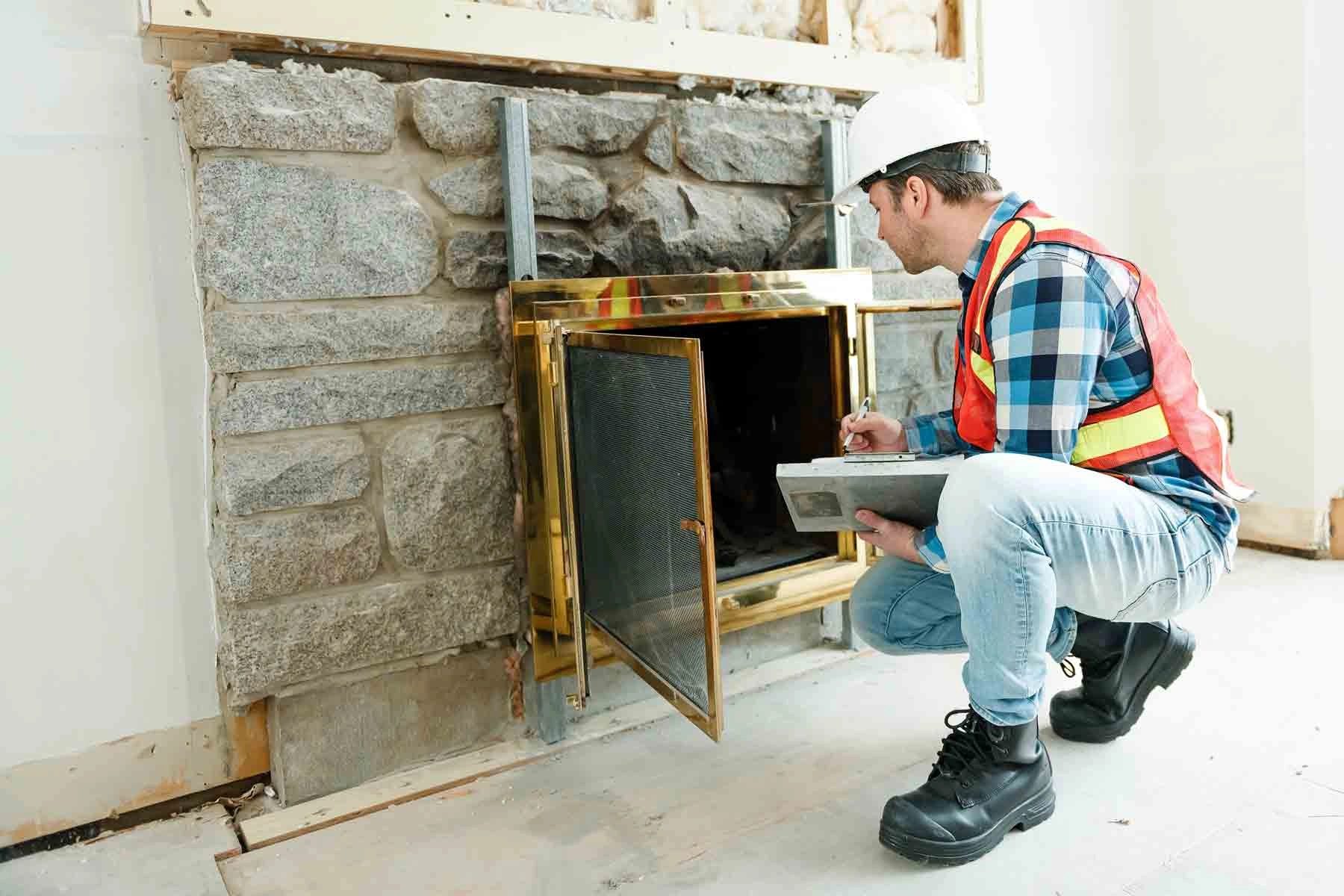 Outdoor Fireplace Cleaning and Inspection