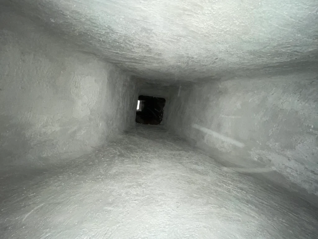 Smoke Chamber Parging